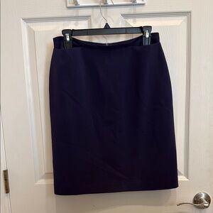 Jones New York Blue Pencil Skirt Knee-Length Work